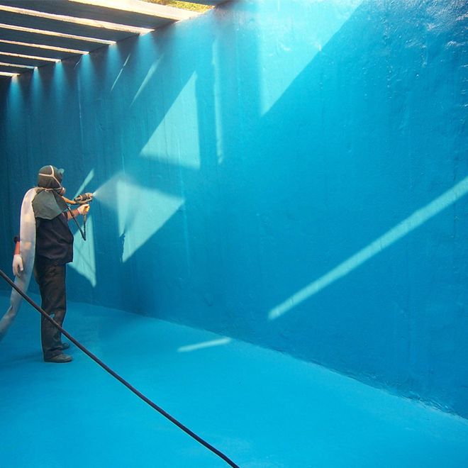 污水池噴涂